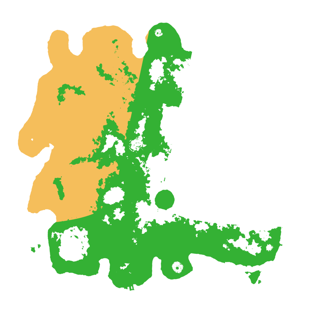 Biome Rust Map: Procedural Map, Size: 4250, Seed: 429334