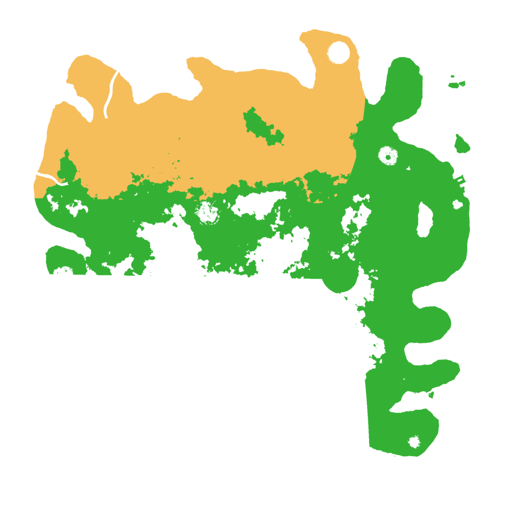 Biome Rust Map: Procedural Map, Size: 4000, Seed: 232983114