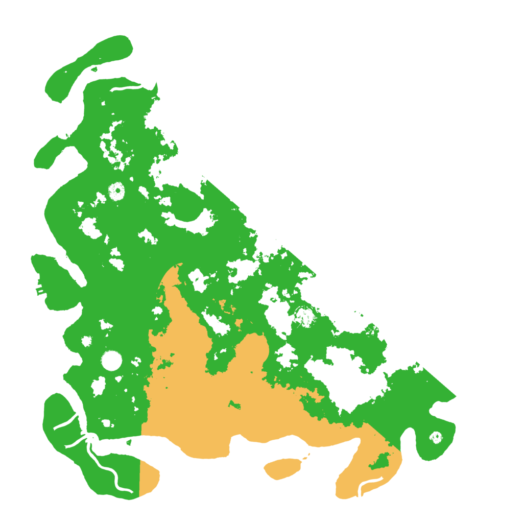 Biome Rust Map: Procedural Map, Size: 4500, Seed: 1056531966