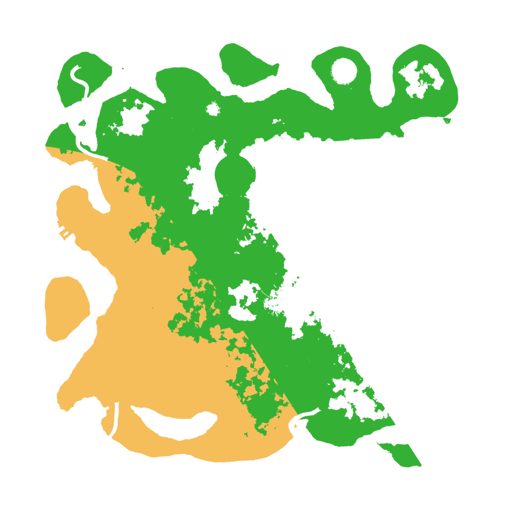 Biome Rust Map: Procedural Map, Size: 3500, Seed: 4511