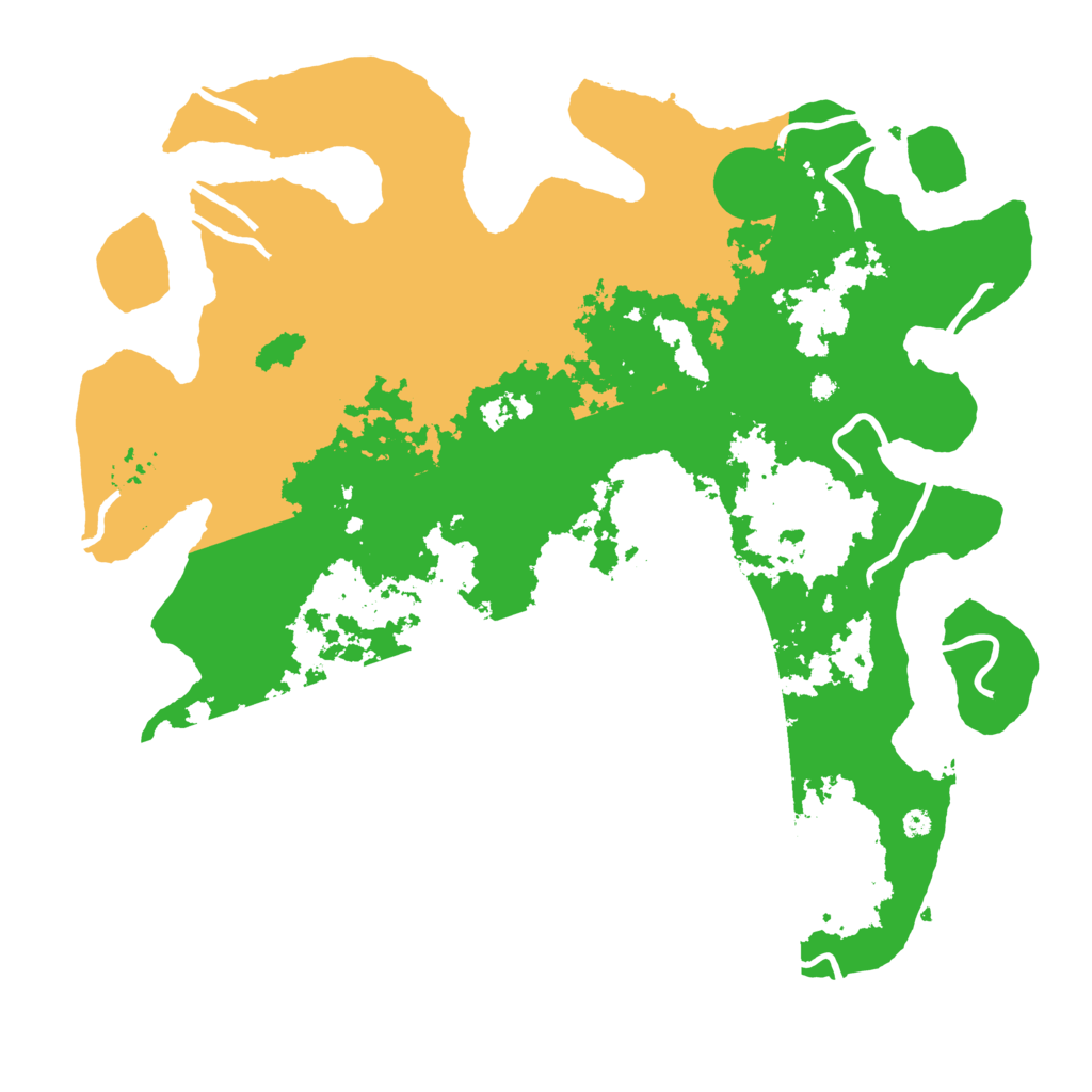 Biome Rust Map: Procedural Map, Size: 4000, Seed: 820707