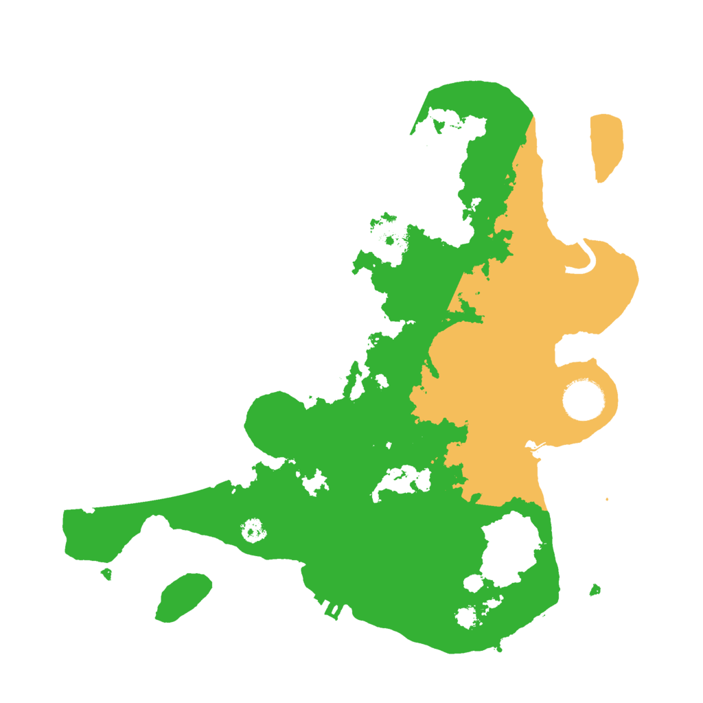 Biome Rust Map: Procedural Map, Size: 3000, Seed: 5329408