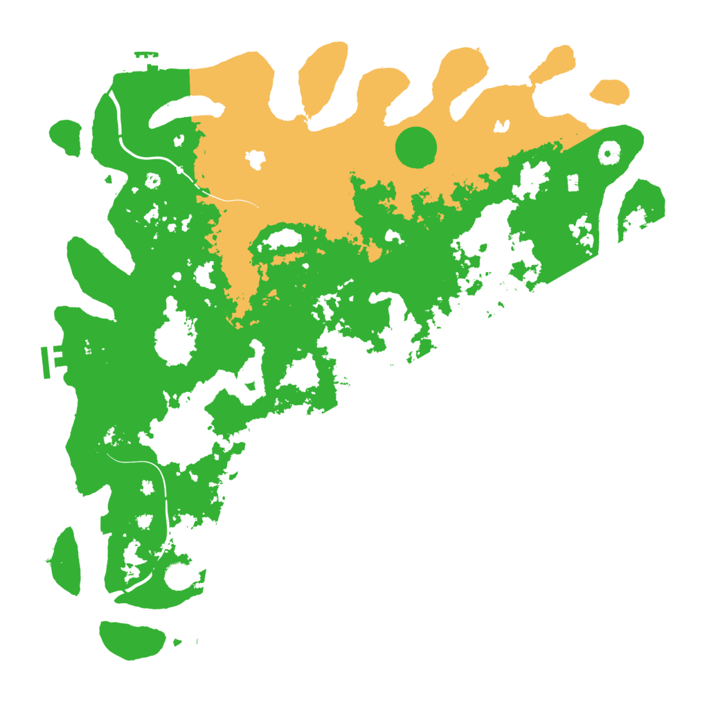 Biome Rust Map: Procedural Map, Size: 4500, Seed: 879265