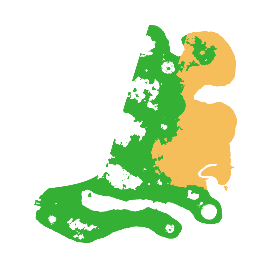 Biome Rust Map: Procedural Map, Size: 3000, Seed: 430766747