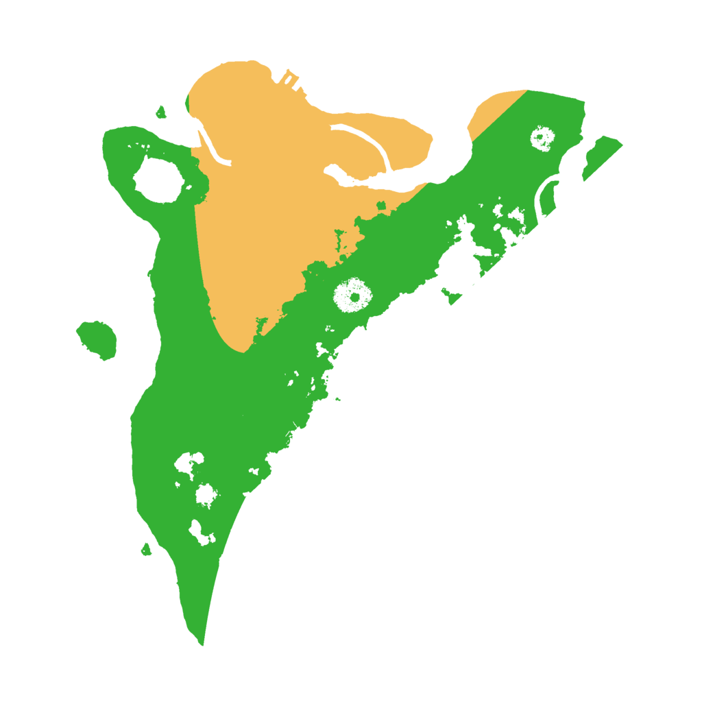 Biome Rust Map: Procedural Map, Size: 3000, Seed: 769340543