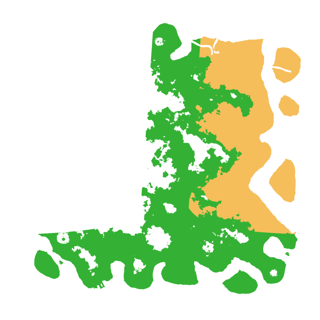 Biome Rust Map: Procedural Map, Size: 4000, Seed: 548343