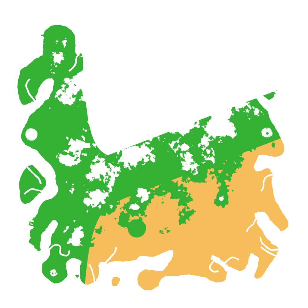 Biome Rust Map: Procedural Map, Size: 4500, Seed: 31828