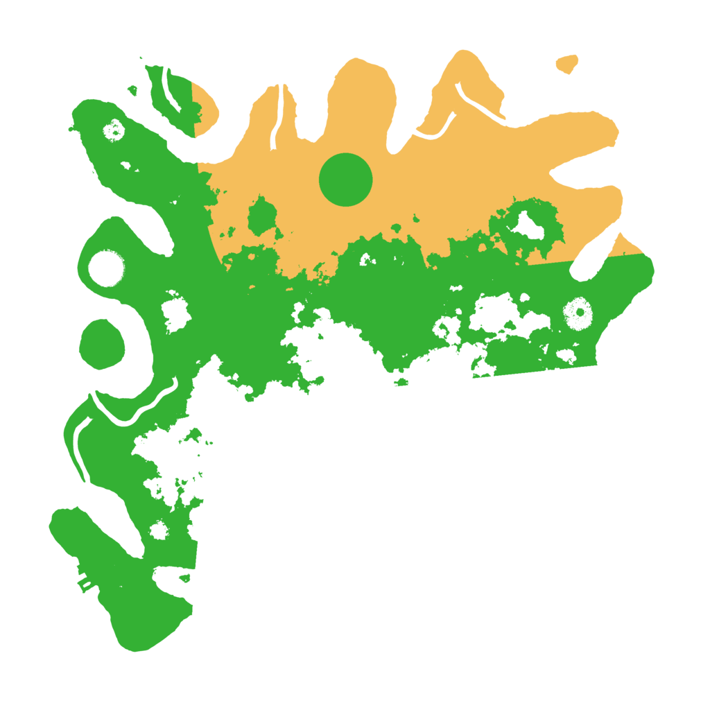 Biome Rust Map: Procedural Map, Size: 3500, Seed: 19378