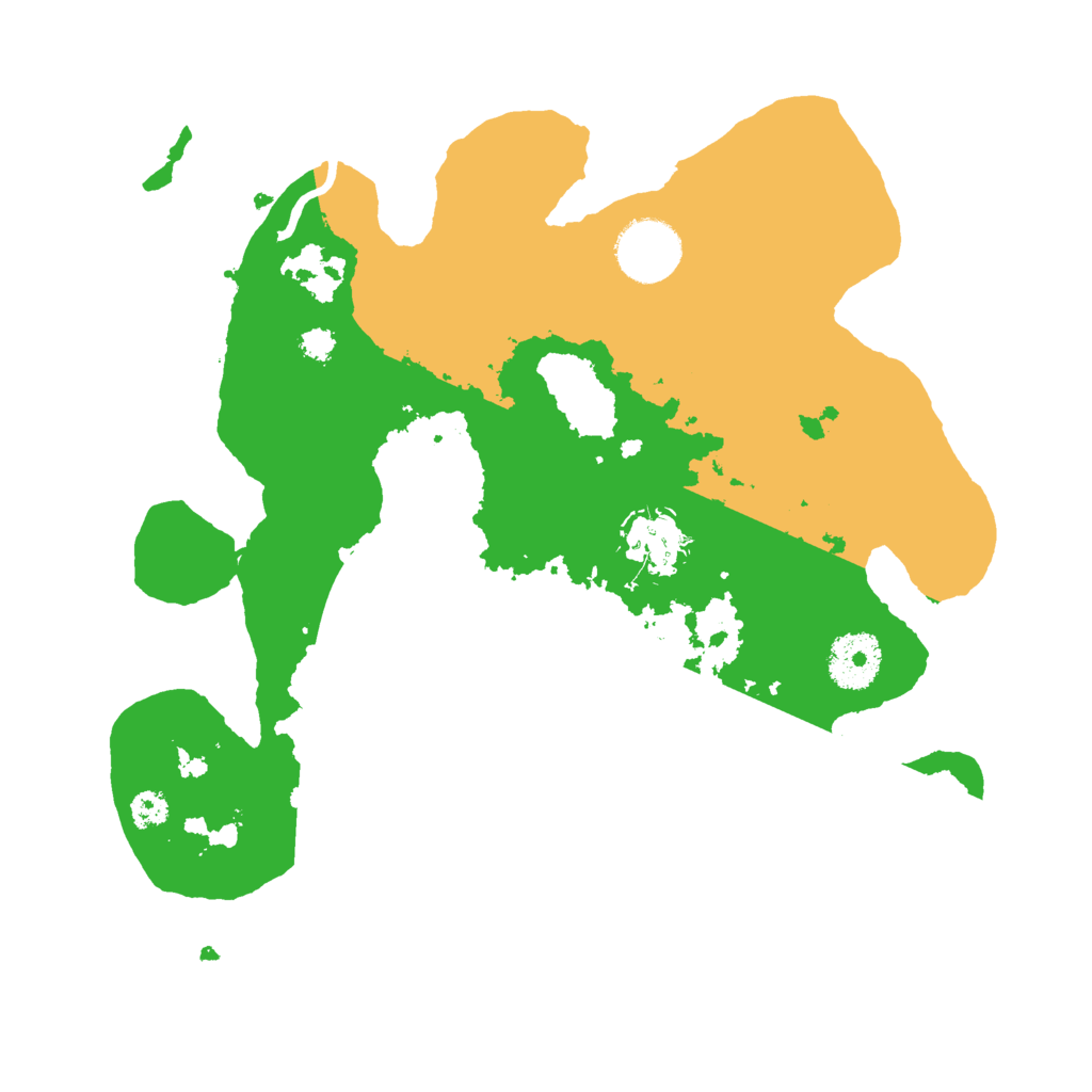 Biome Rust Map: Procedural Map, Size: 3000, Seed: 673362282