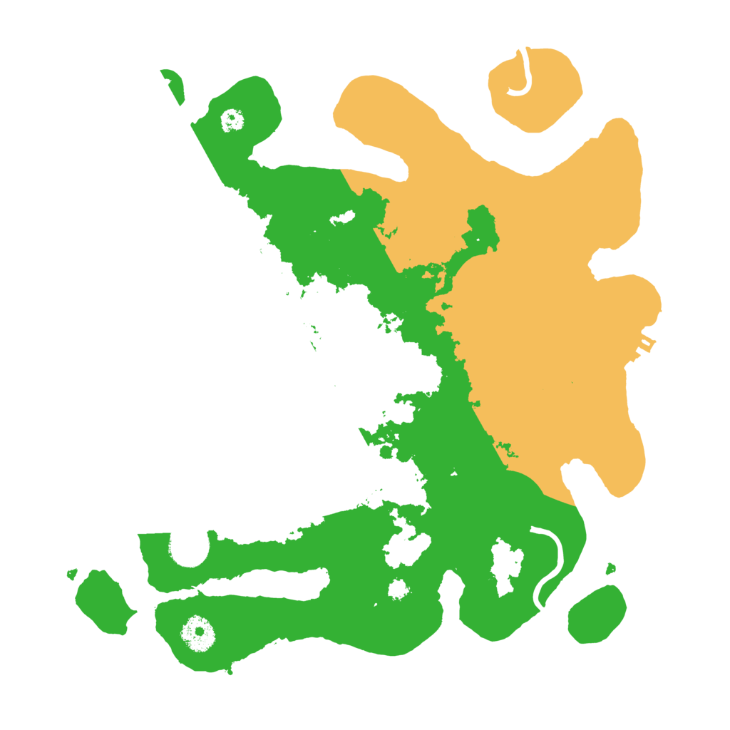 Biome Rust Map: Procedural Map, Size: 3250, Seed: 5965562