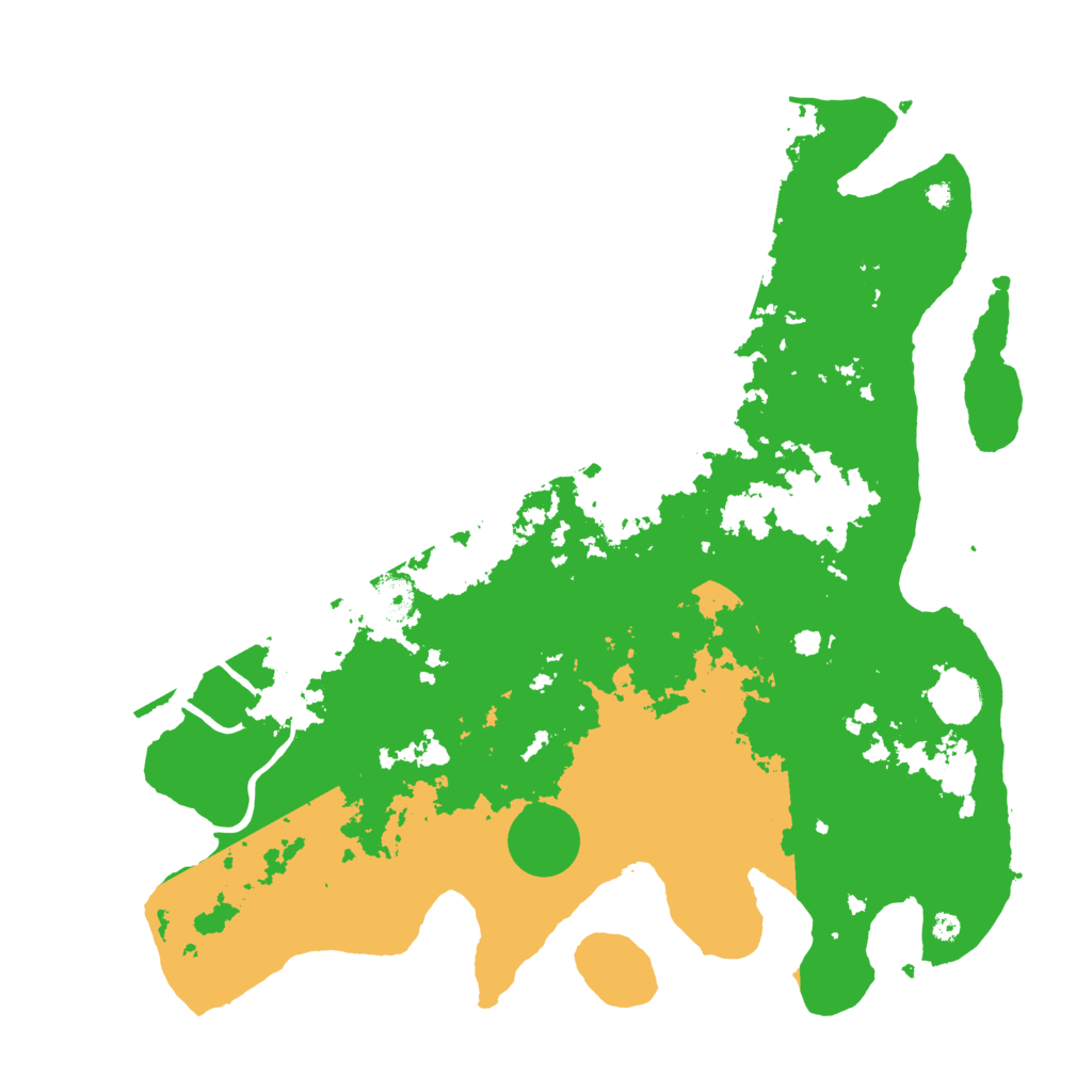 Biome Rust Map: Procedural Map, Size: 4000, Seed: 1955630603