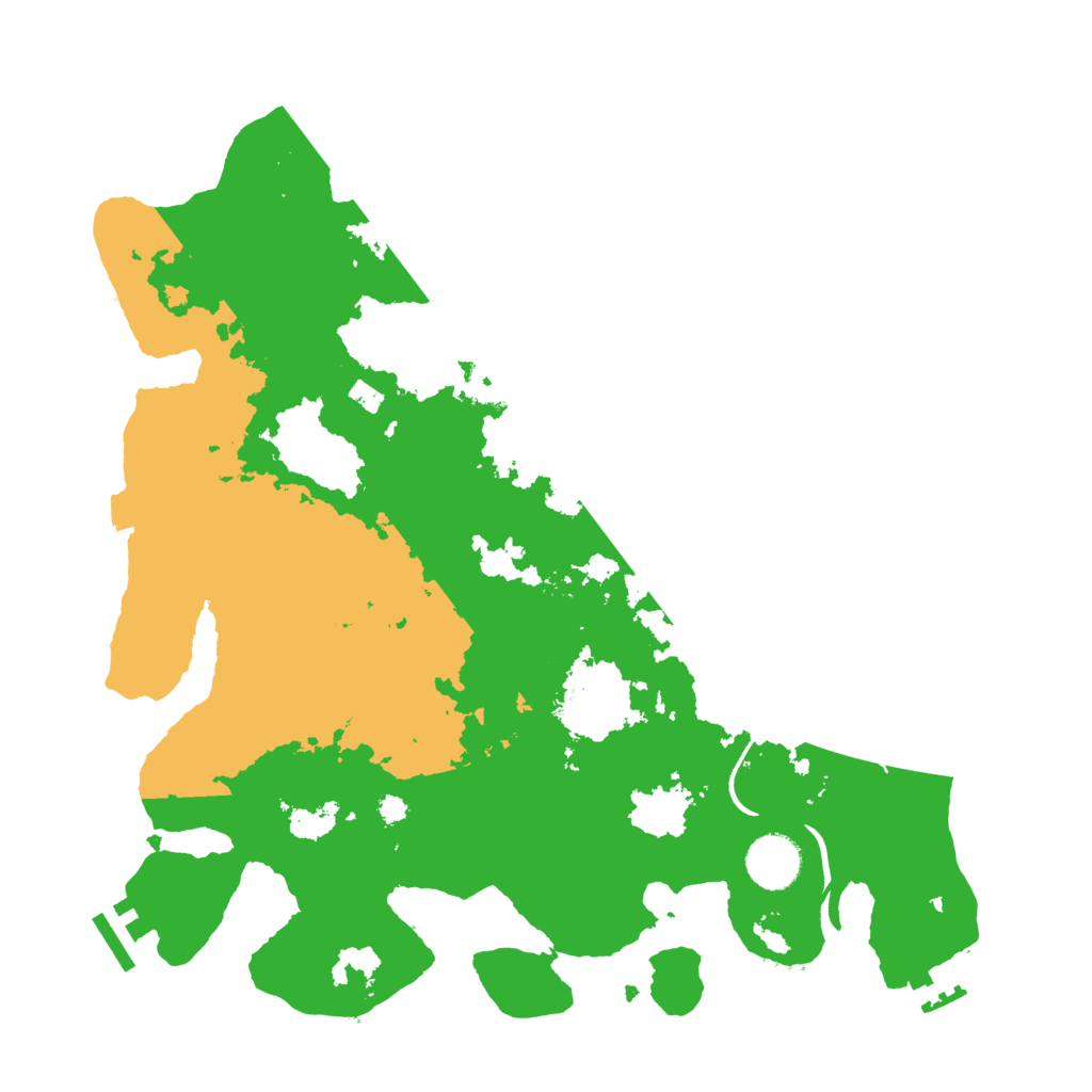 Biome Rust Map: Procedural Map, Size: 3500, Seed: 62900965