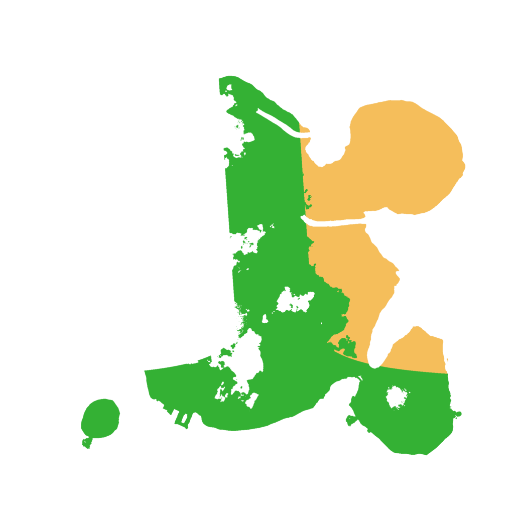 Biome Rust Map: Procedural Map, Size: 2222, Seed: 930