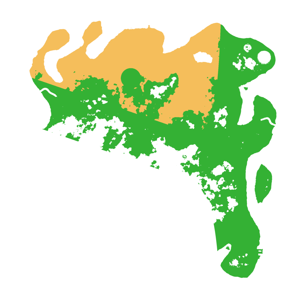Biome Rust Map: Procedural Map, Size: 4000, Seed: 245461586