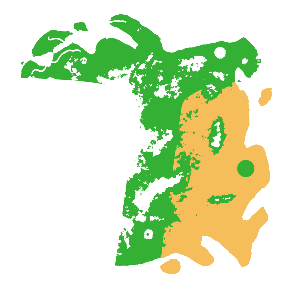 Biome Rust Map: Procedural Map, Size: 4500, Seed: 8765
