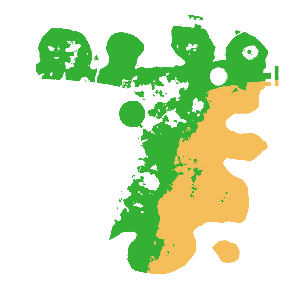 Biome Rust Map: Procedural Map, Size: 3000, Seed: 1483962