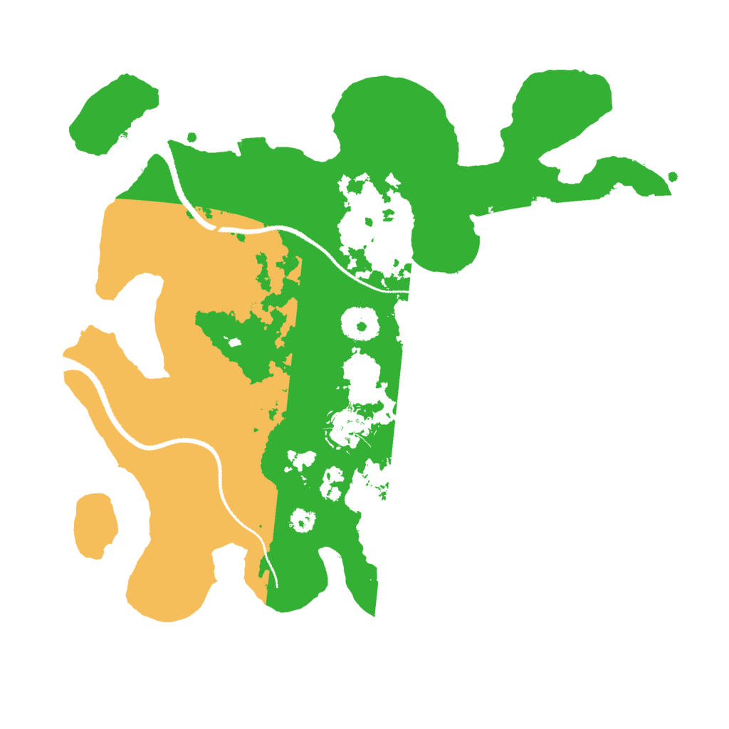 Biome Rust Map: Procedural Map, Size: 3000, Seed: 619862708
