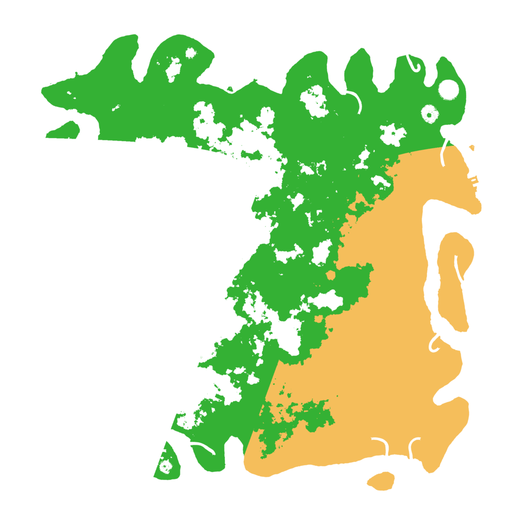 Biome Rust Map: Procedural Map, Size: 4500, Seed: 882922186