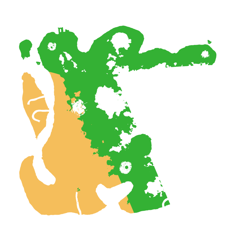 Biome Rust Map: Procedural Map, Size: 3000, Seed: 8025419