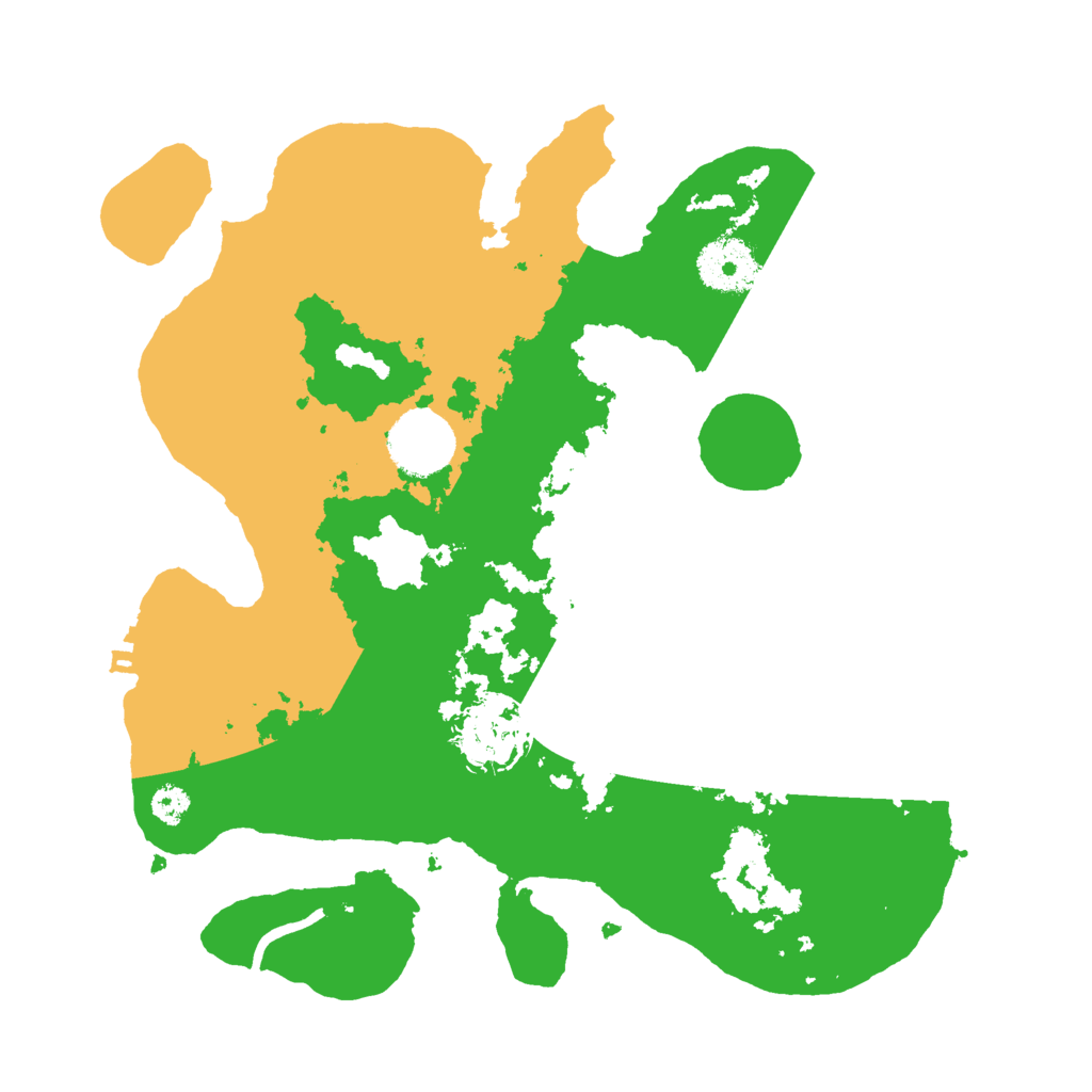 Biome Rust Map: Procedural Map, Size: 3000, Seed: 13073