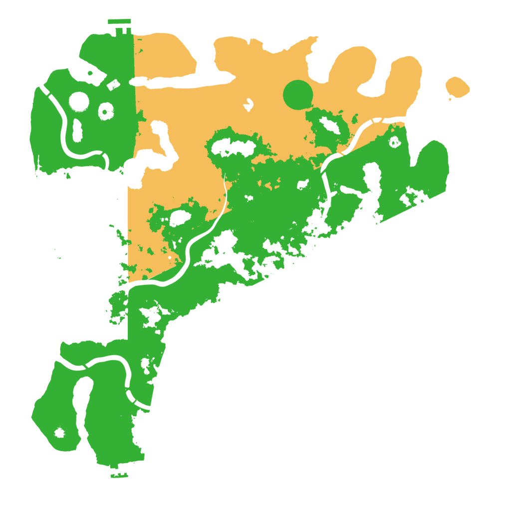Biome Rust Map: Procedural Map, Size: 4500, Seed: 24020