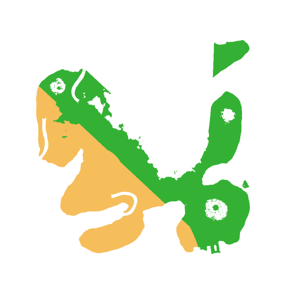 Biome Rust Map: Procedural Map, Size: 2000, Seed: 801