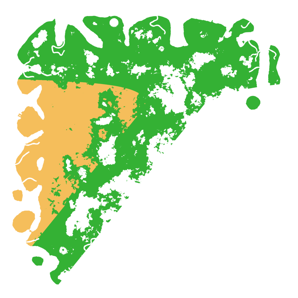 Biome Rust Map: Procedural Map, Size: 6000, Seed: 784730