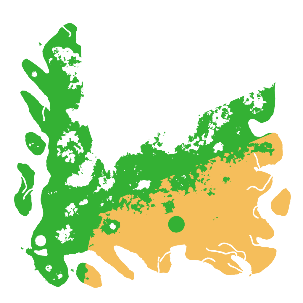 Biome Rust Map: Procedural Map, Size: 4850, Seed: 1013900110