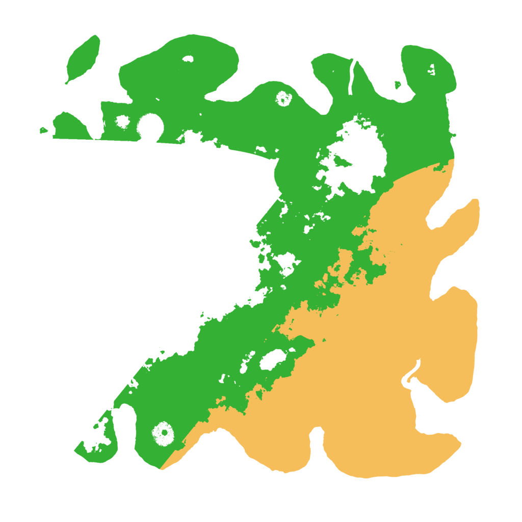 Biome Rust Map: Procedural Map, Size: 3500, Seed: 1368907250