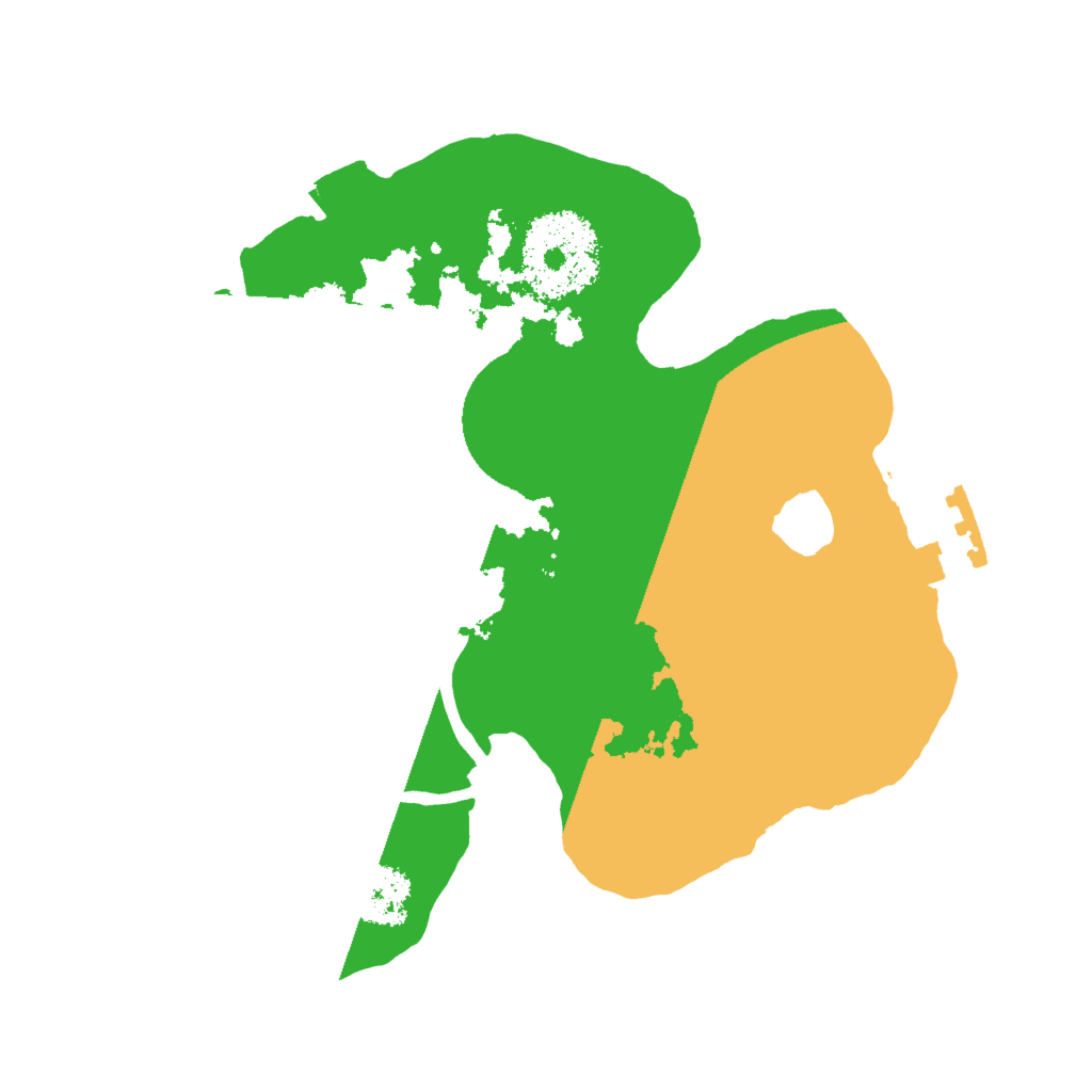 Biome Rust Map: Procedural Map, Size: 2000, Seed: 183367