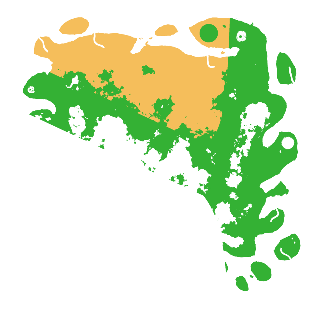 Biome Rust Map: Procedural Map, Size: 4500, Seed: 1025162980