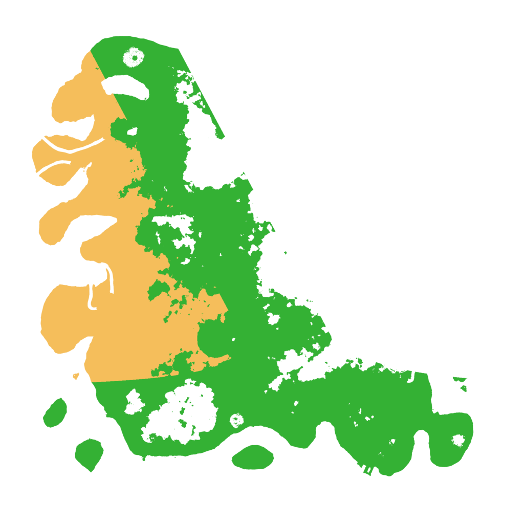 Biome Rust Map: Procedural Map, Size: 4000, Seed: 886474383