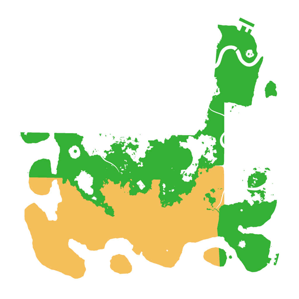 Biome Rust Map: Procedural Map, Size: 3750, Seed: 1654814