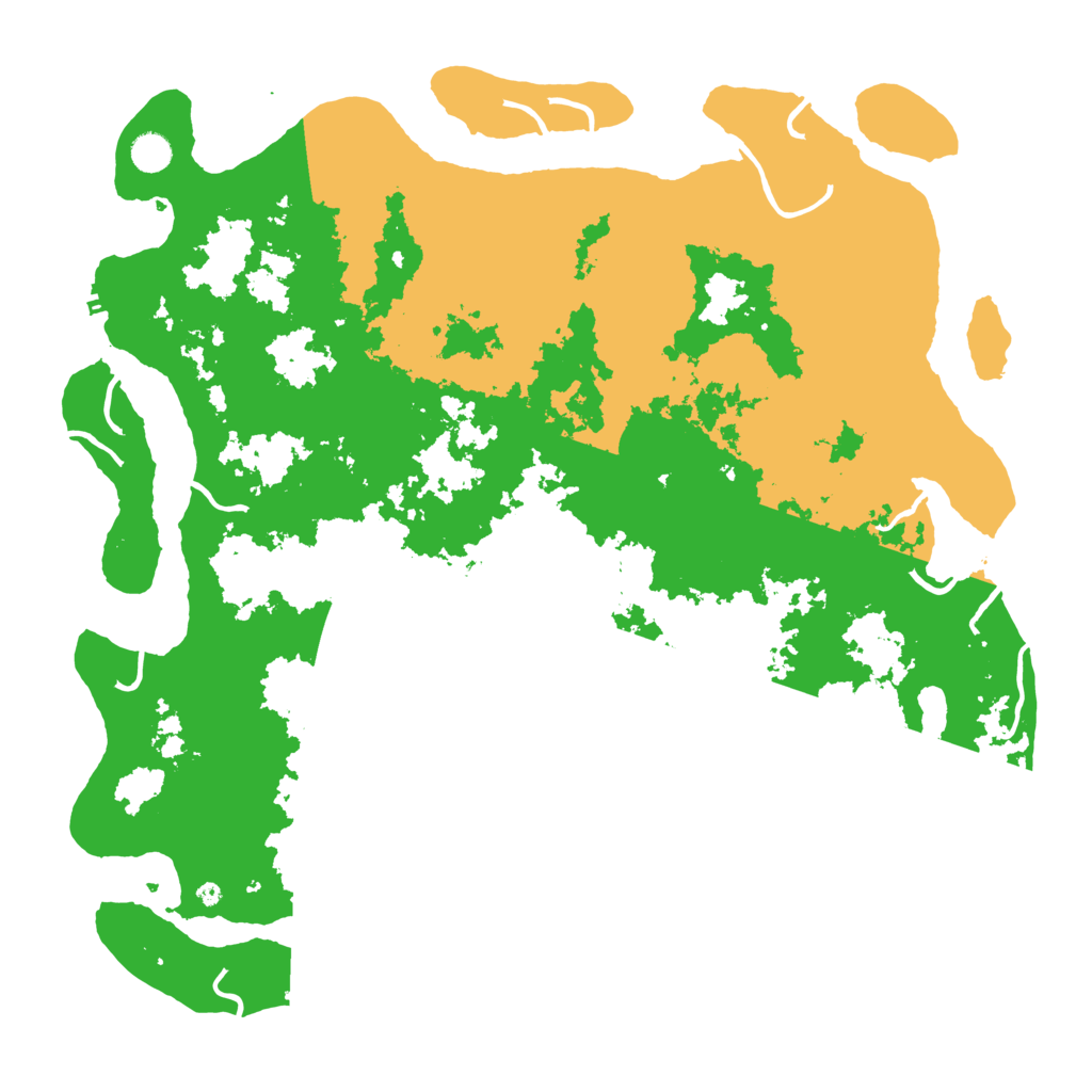 Biome Rust Map: Procedural Map, Size: 4800, Seed: 1355694845