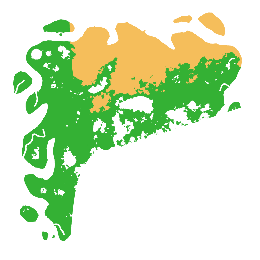 Biome Rust Map: Procedural Map, Size: 4250, Seed: 1374339396