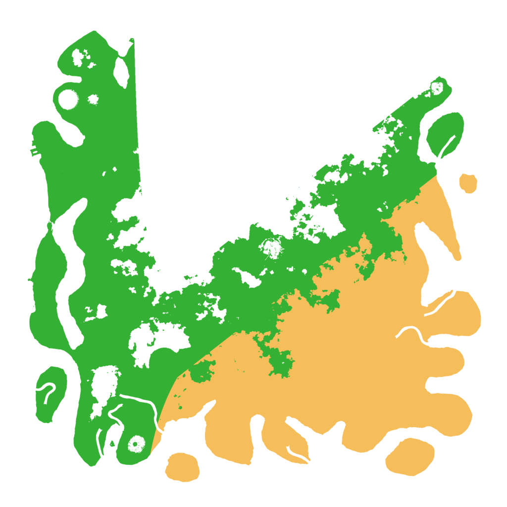 Biome Rust Map: Procedural Map, Size: 4500, Seed: 4265025