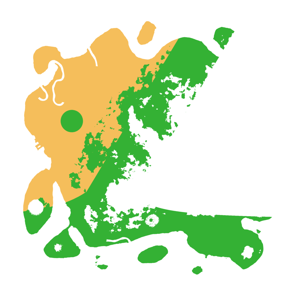 Biome Rust Map: Procedural Map, Size: 3500, Seed: 1893012708