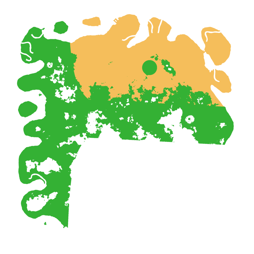 Biome Rust Map: Procedural Map, Size: 4500, Seed: 1896220046