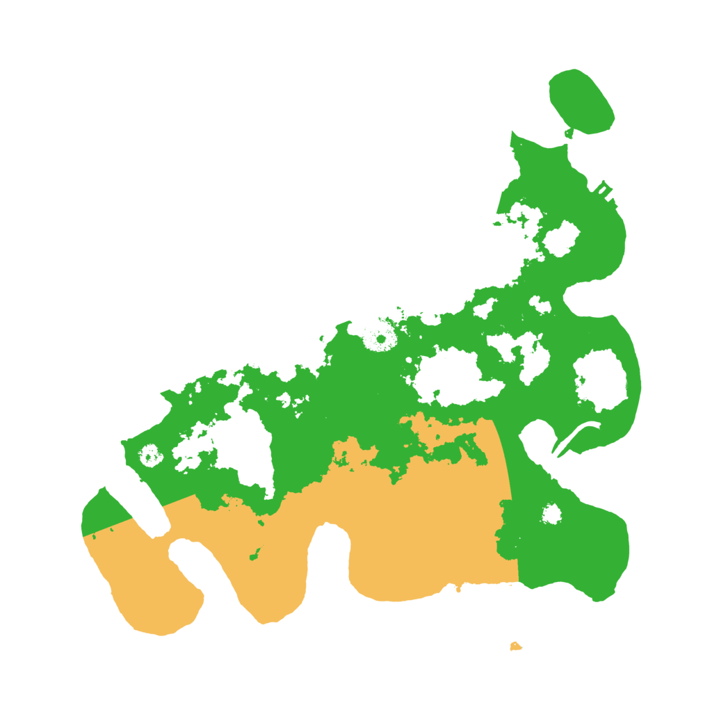 Biome Rust Map: Procedural Map, Size: 3250, Seed: 131313