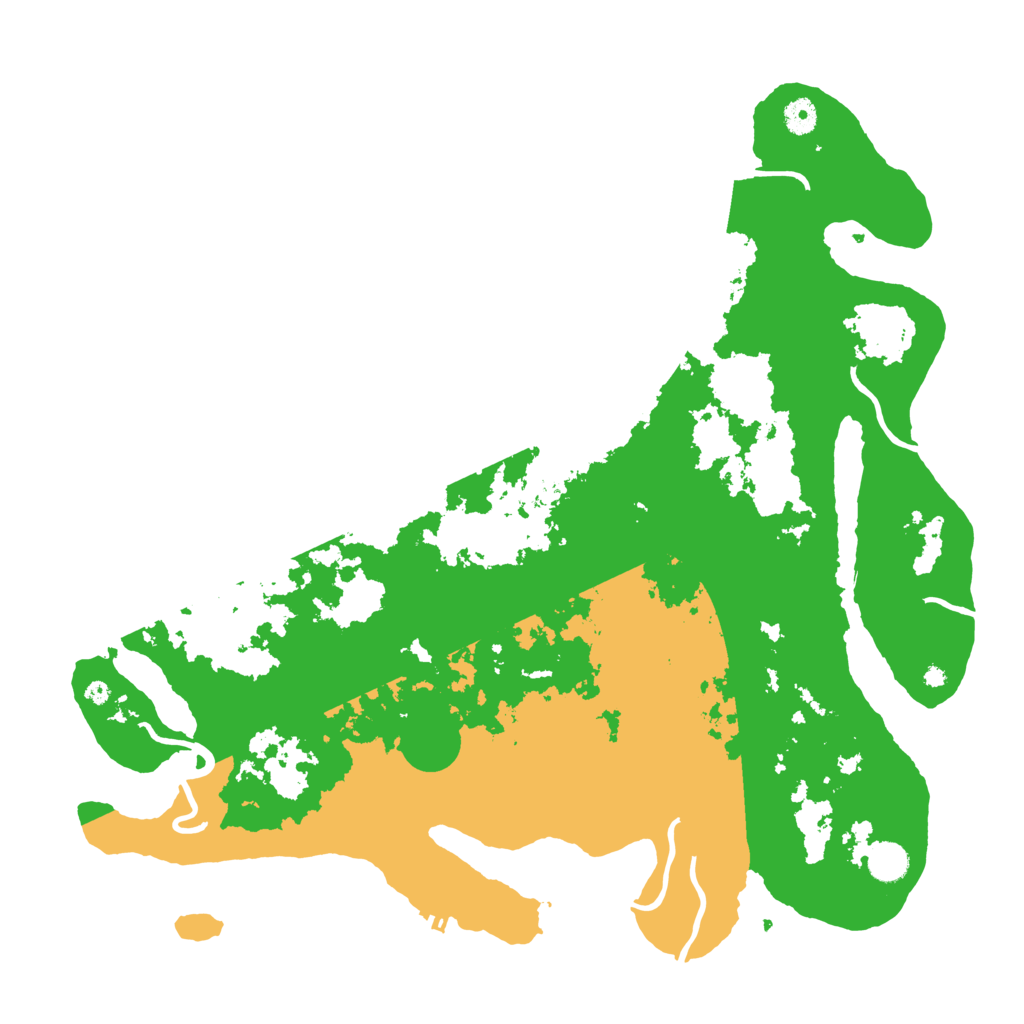 Biome Rust Map: Procedural Map, Size: 4500, Seed: 1730142271