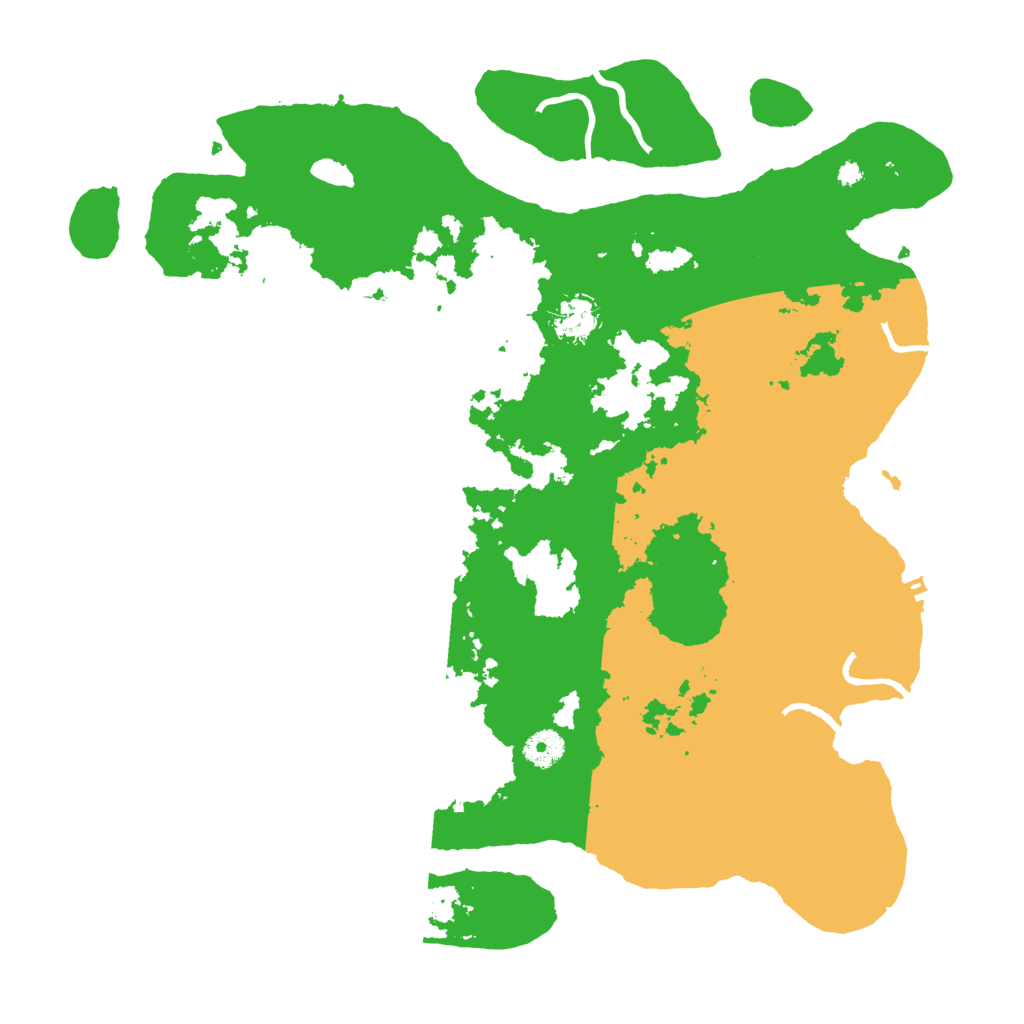 Biome Rust Map: Procedural Map, Size: 4000, Seed: 194066