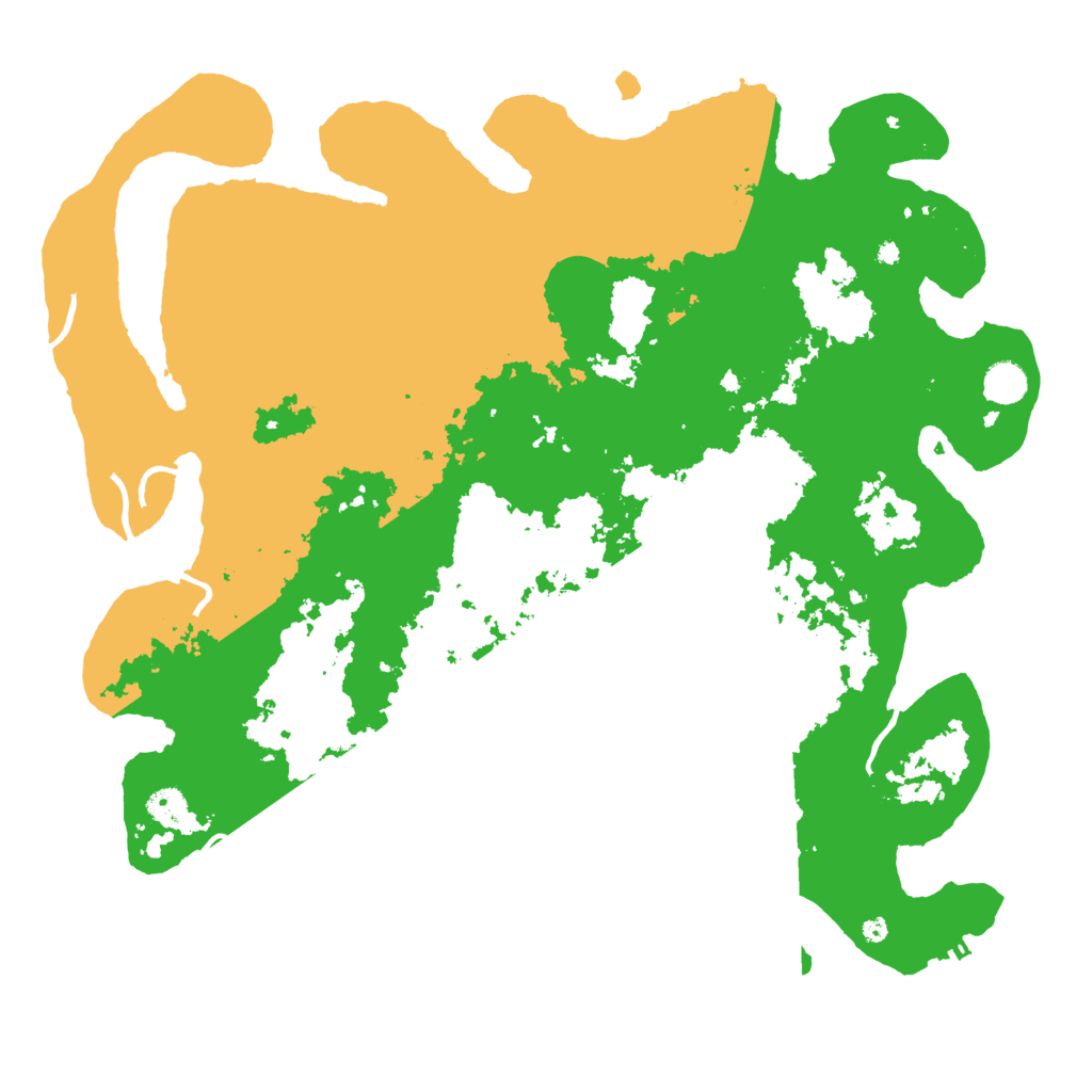 Biome Rust Map: Procedural Map, Size: 4500, Seed: 1290196108