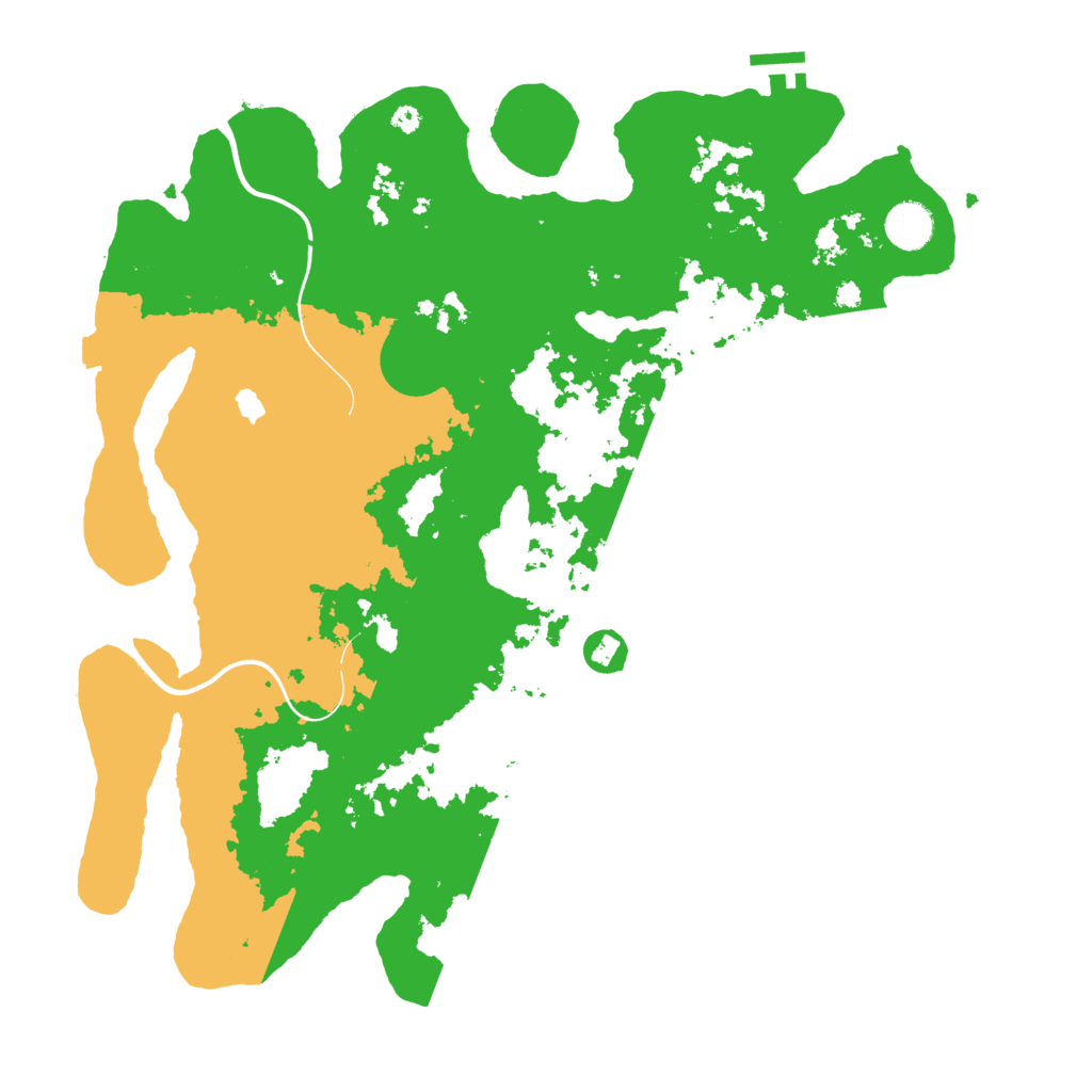 Biome Rust Map: Procedural Map, Size: 4000, Seed: 82370
