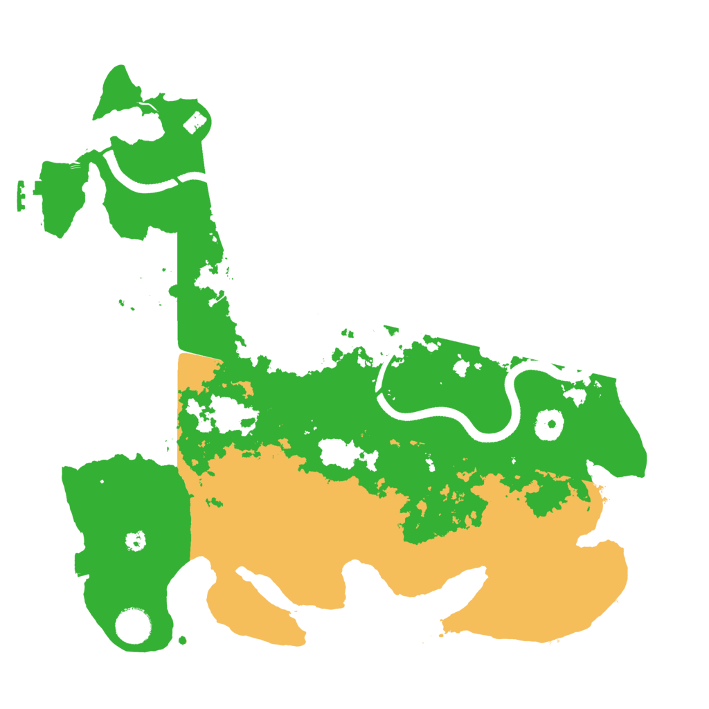 Biome Rust Map: Procedural Map, Size: 3500, Seed: 1968349269