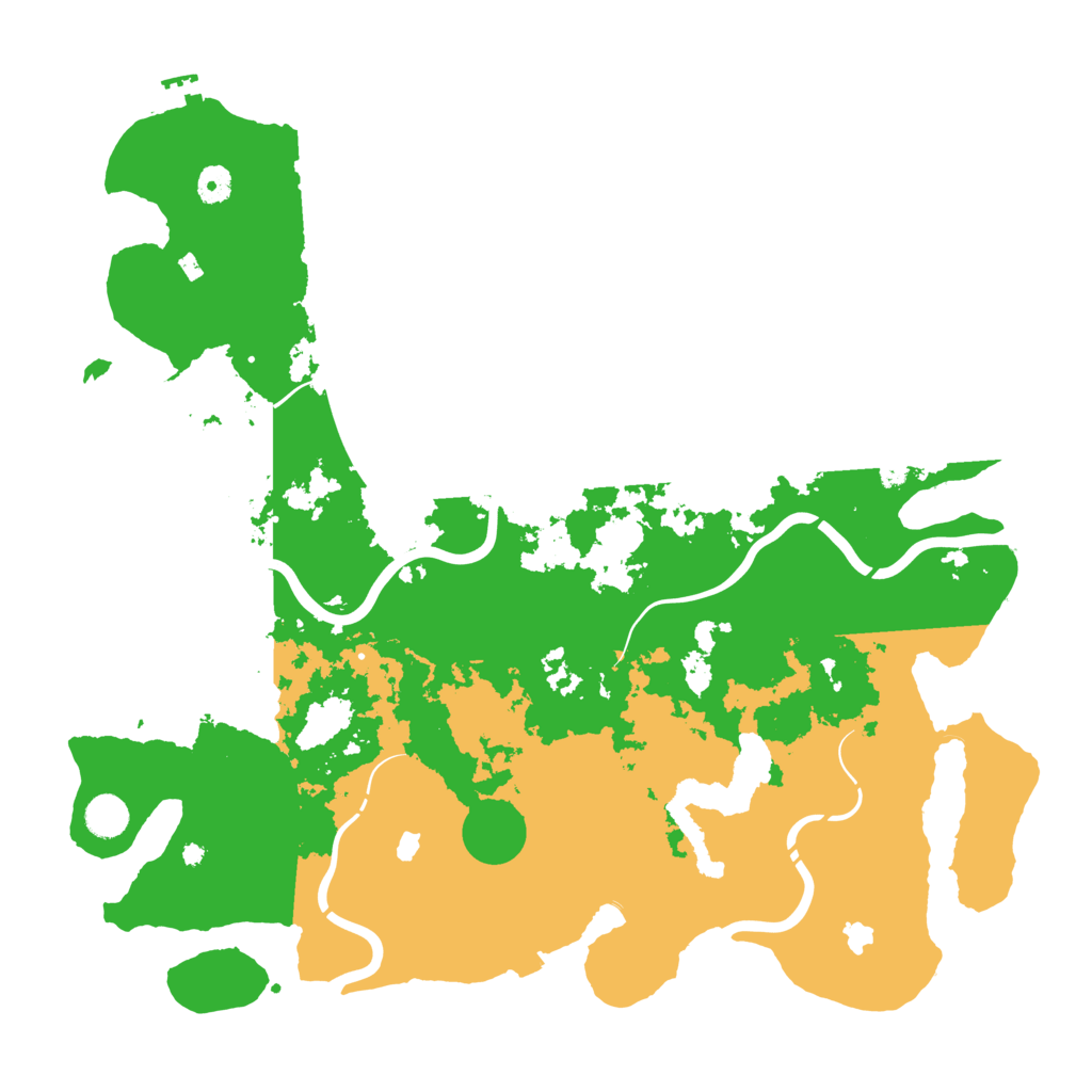 Biome Rust Map: Procedural Map, Size: 4500, Seed: 20192022