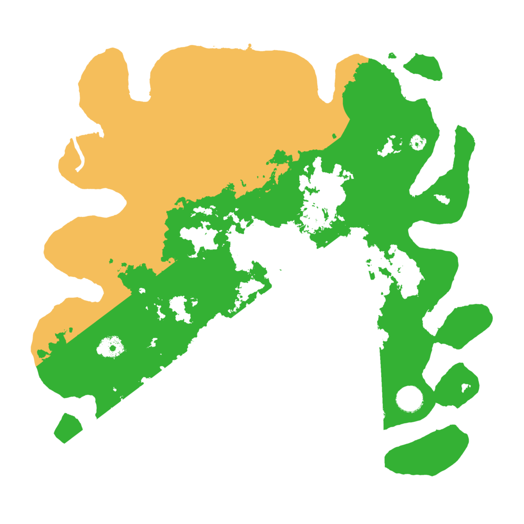 Biome Rust Map: Procedural Map, Size: 3500, Seed: 1091374970