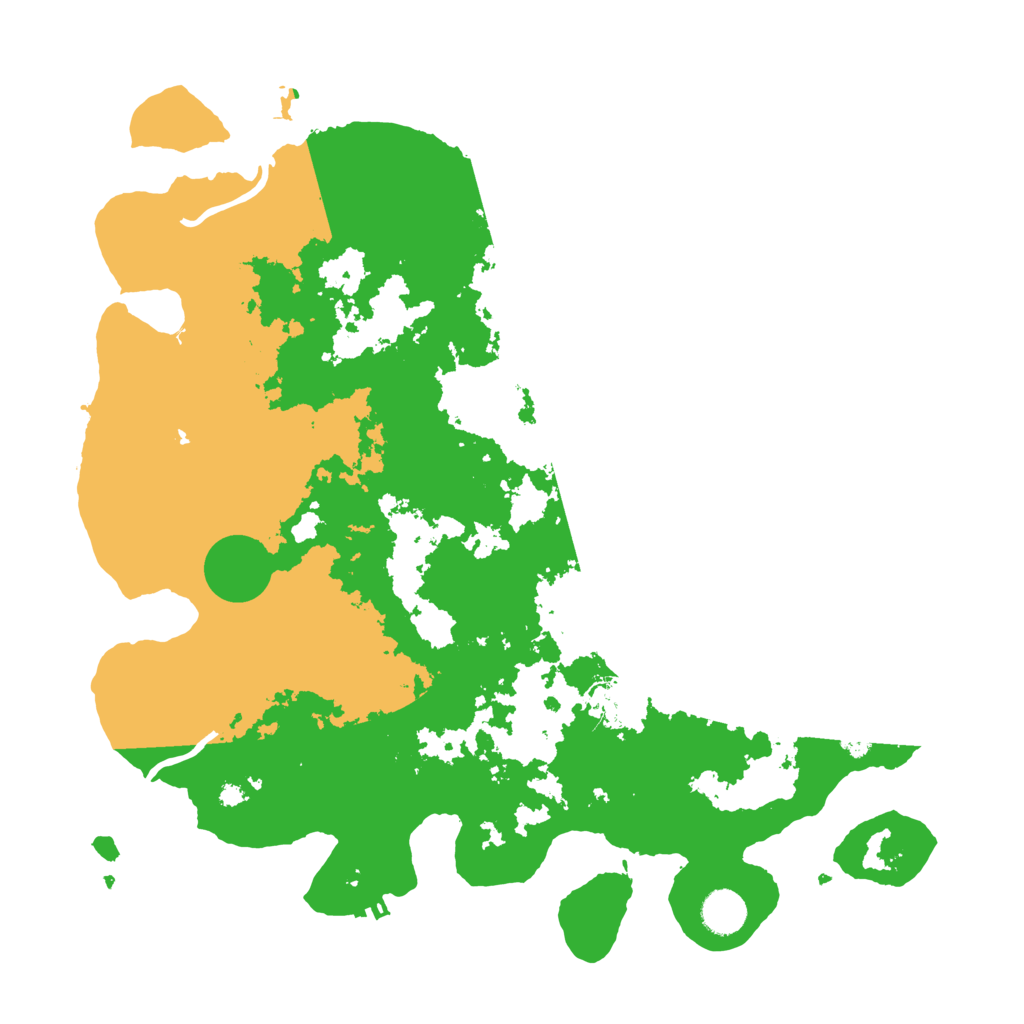 Biome Rust Map: Procedural Map, Size: 4000, Seed: 1020680429