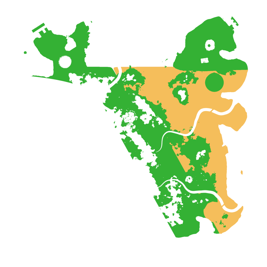 Biome Rust Map: Procedural Map, Size: 3800, Seed: 404103542