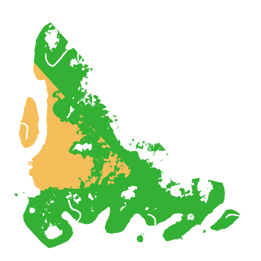 Biome Rust Map: Procedural Map, Size: 4000, Seed: 233187