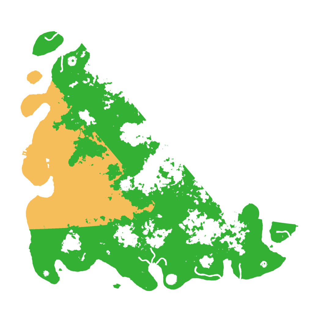 Biome Rust Map: Procedural Map, Size: 5000, Seed: 24860839